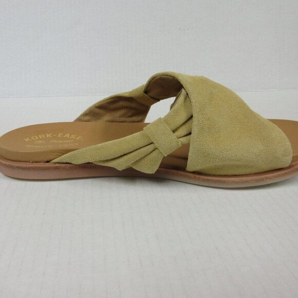 KORK EASE Zel Suede Sandal Womens Sz 11 Slip On Open Toe Leather Slide NEW - Picture 3 of 10